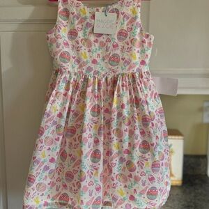 Maggie & Zoe Pink Easter Egg Kids Dress